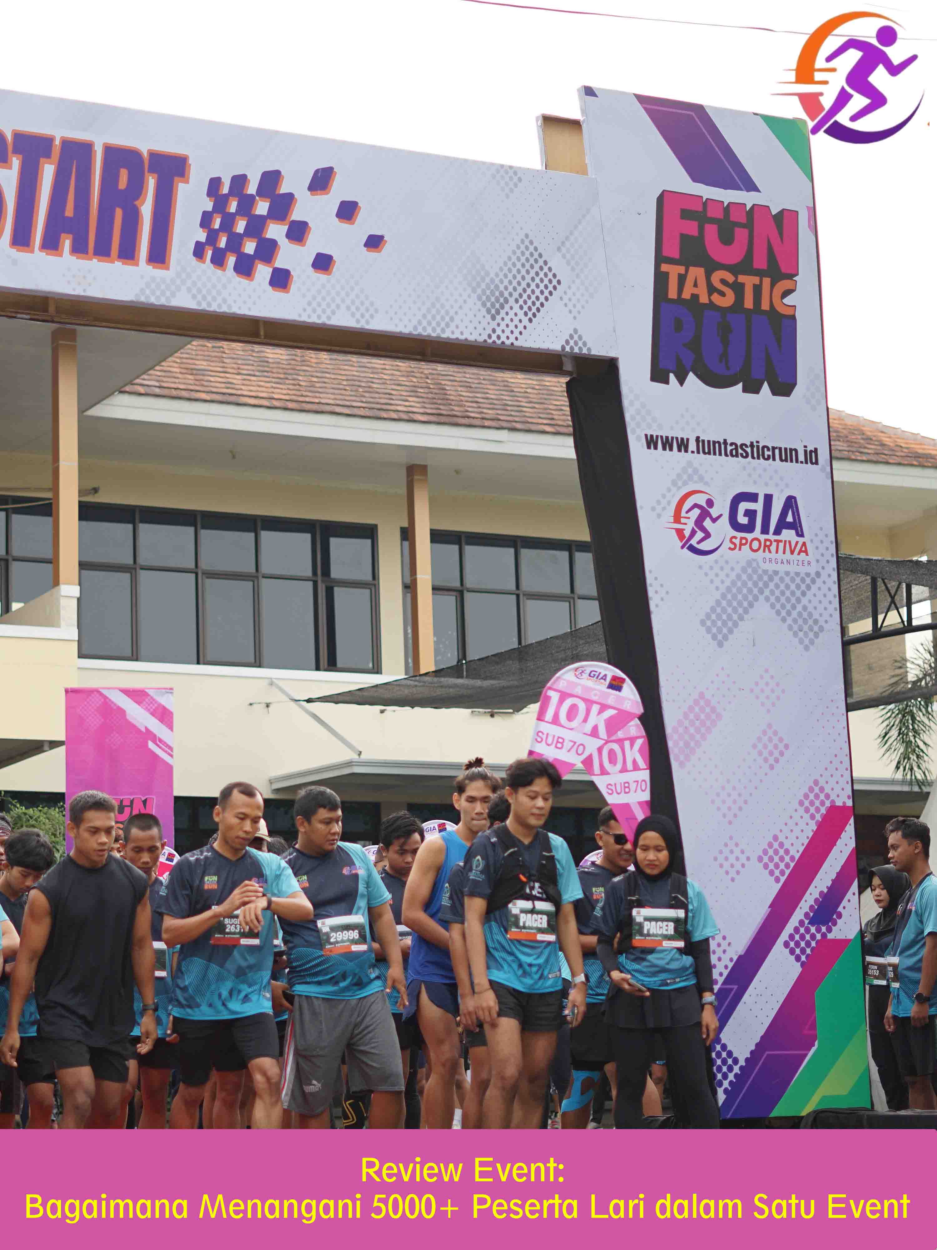 Review Event: Bagaimana Menangani 5000+ Peserta Lari dalam Satu Event